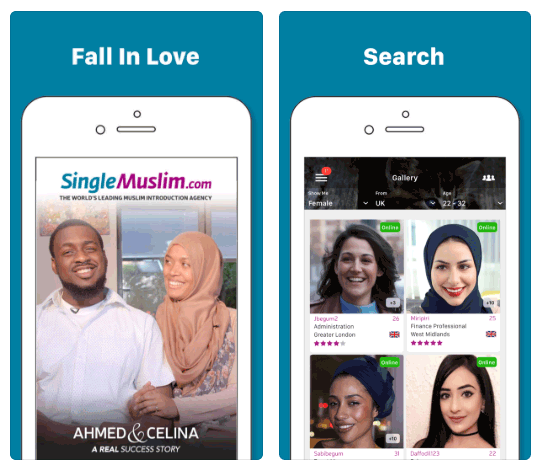 Single Muslim App iPhone Screen Shots